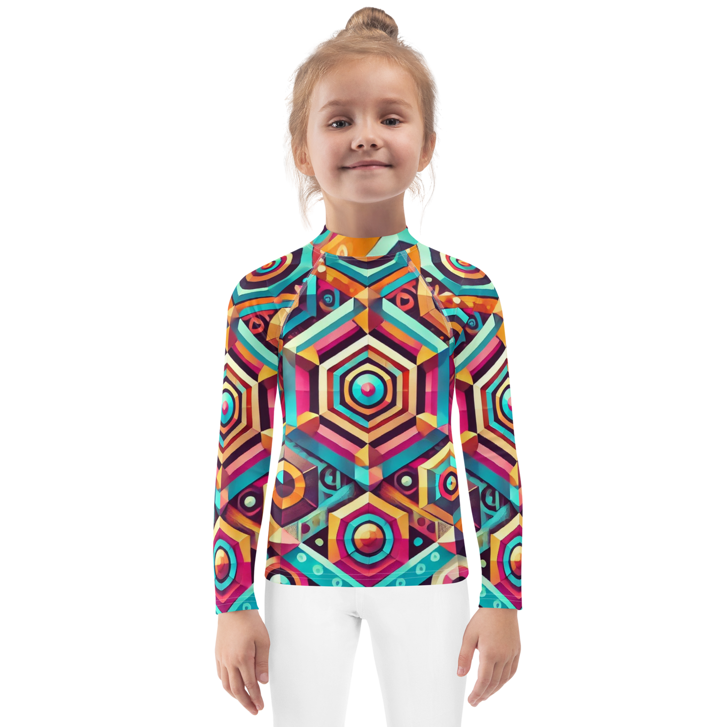 Strawberry Kingdom Kids Rash Guard