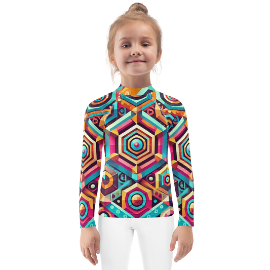 Strawberry Kingdom Kids Rash Guard