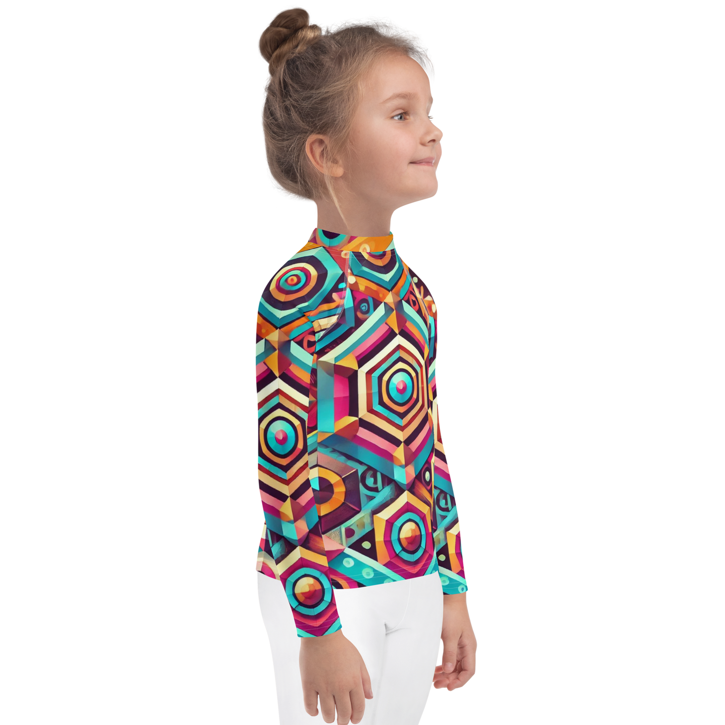 Strawberry Kingdom Kids Rash Guard