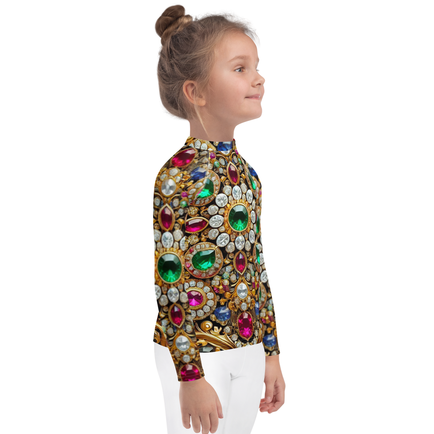 Strawberry kingdom Kids Rash Guard